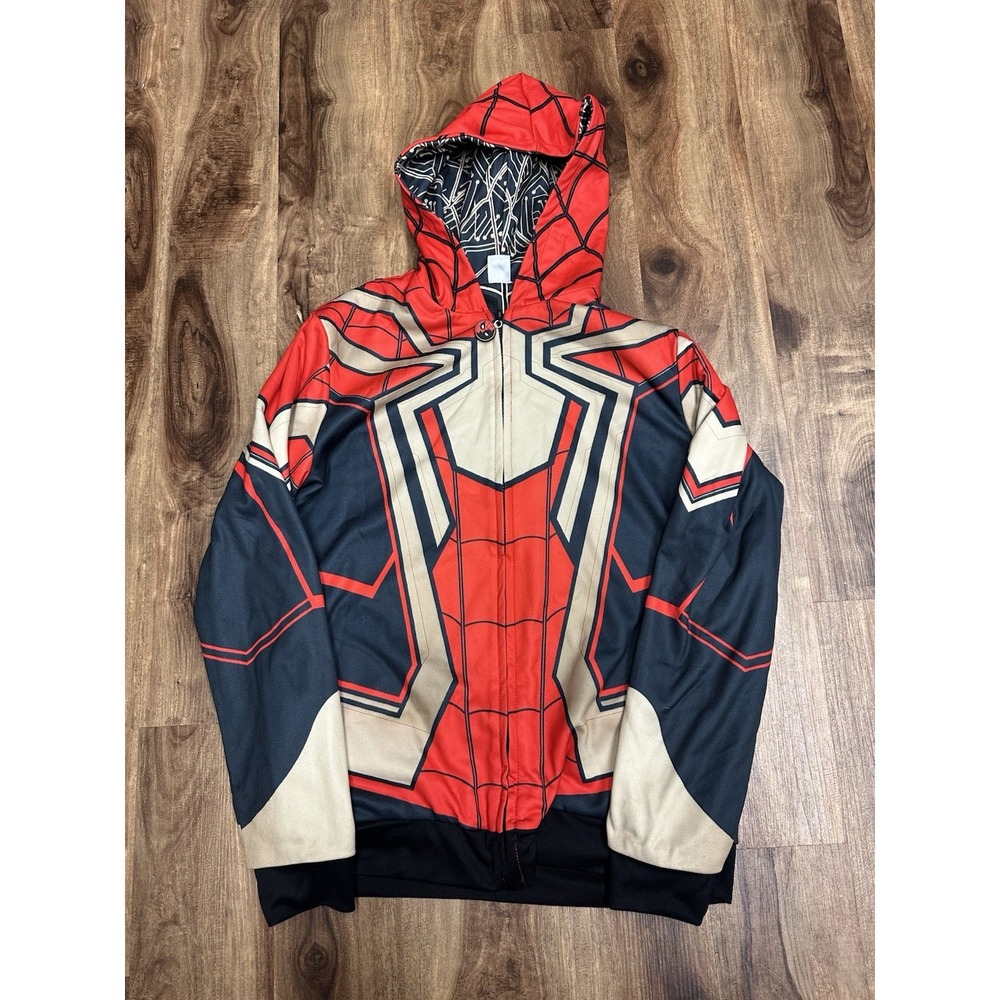 *RARE* Spider-Man No Way Home Cosplay Reversible Hoodie Costume Medium